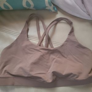 Nude Lululemon sports bra